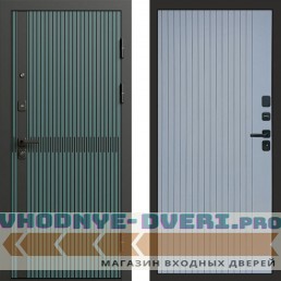 Termo Door ГРАУНД Velutto Verde Бетон Flat Grey Софт